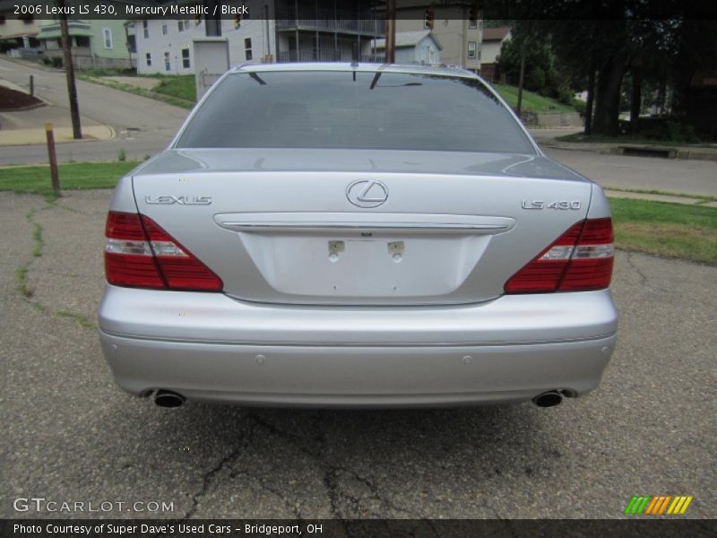 Mercury Metallic / Black 2006 Lexus LS 430