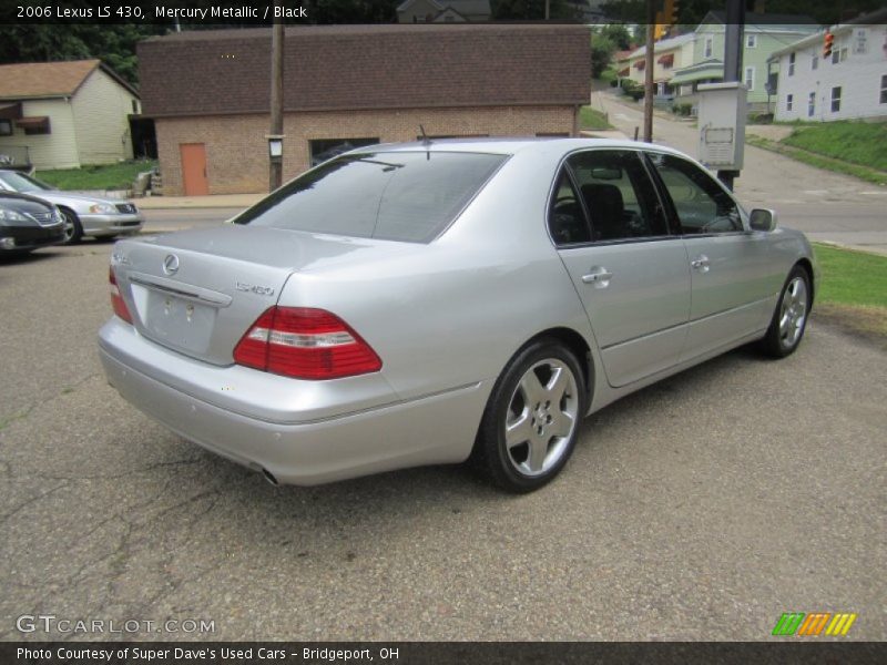 Mercury Metallic / Black 2006 Lexus LS 430