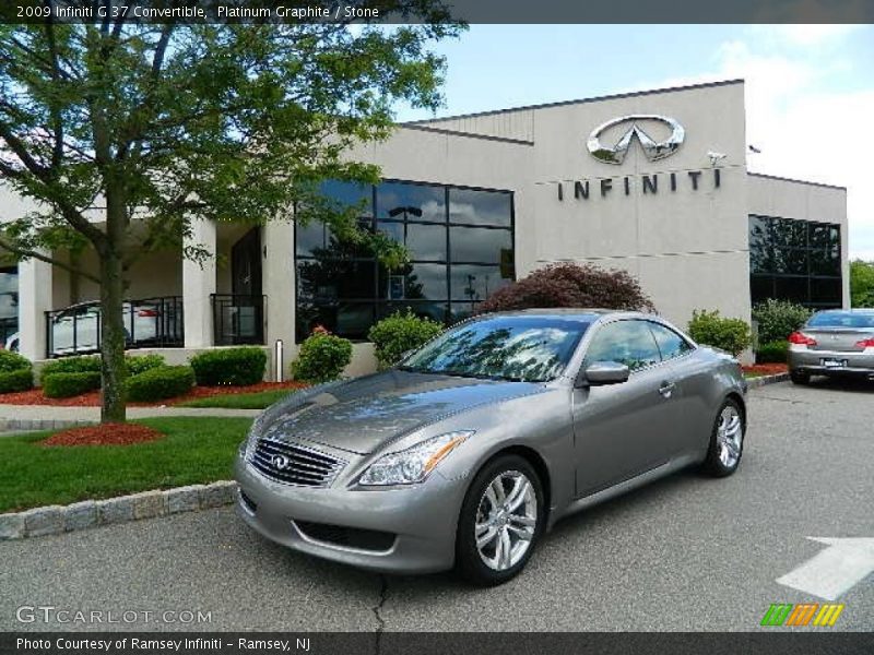 Platinum Graphite / Stone 2009 Infiniti G 37 Convertible