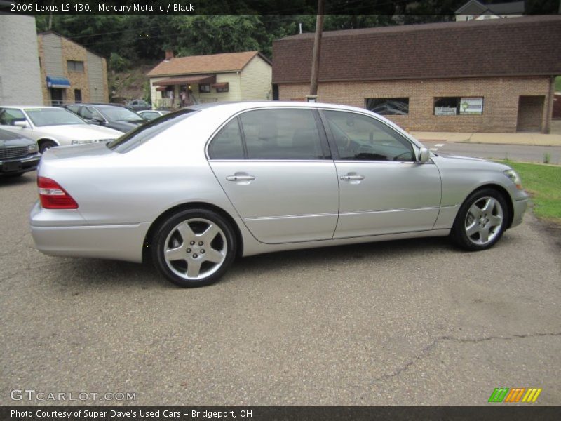 Mercury Metallic / Black 2006 Lexus LS 430