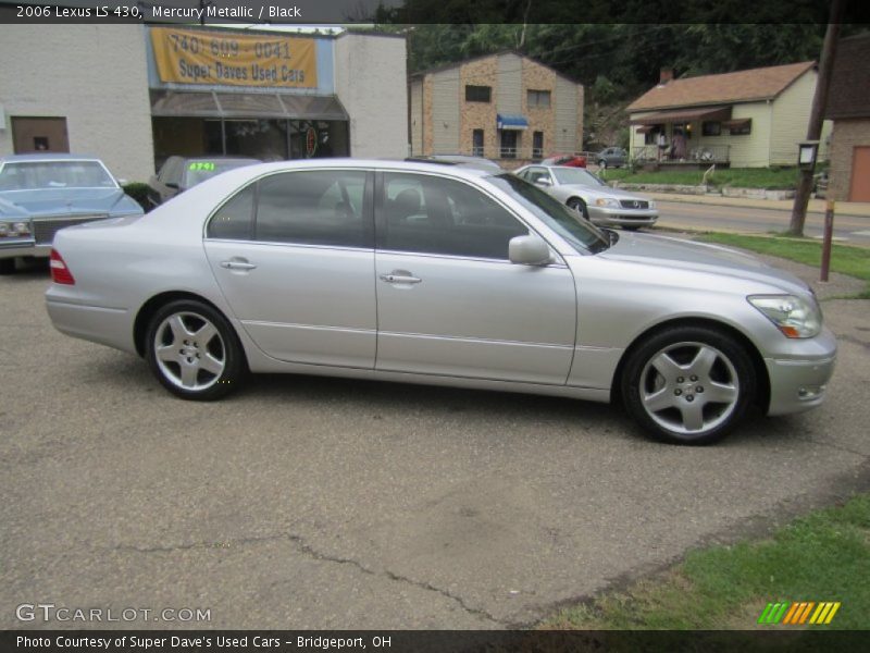 Mercury Metallic / Black 2006 Lexus LS 430