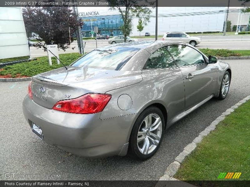 Platinum Graphite / Stone 2009 Infiniti G 37 Convertible