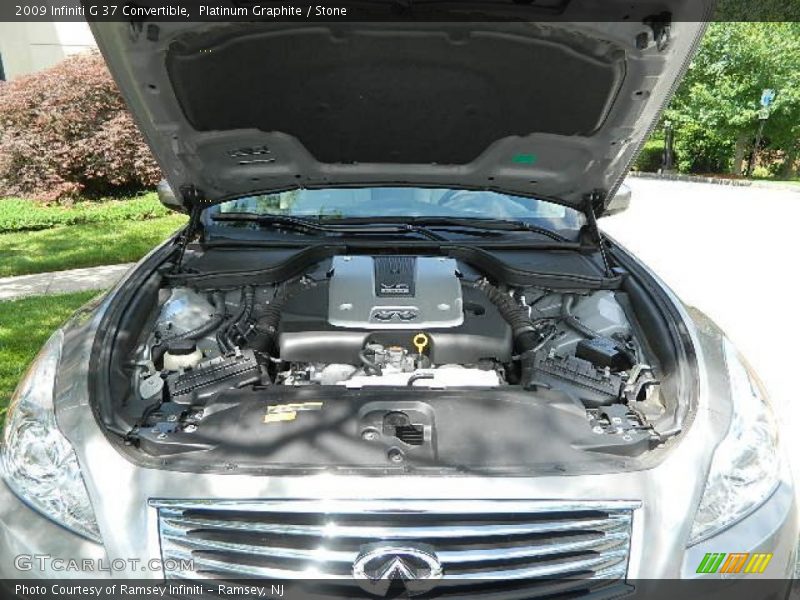 Platinum Graphite / Stone 2009 Infiniti G 37 Convertible