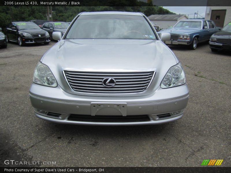 Mercury Metallic / Black 2006 Lexus LS 430