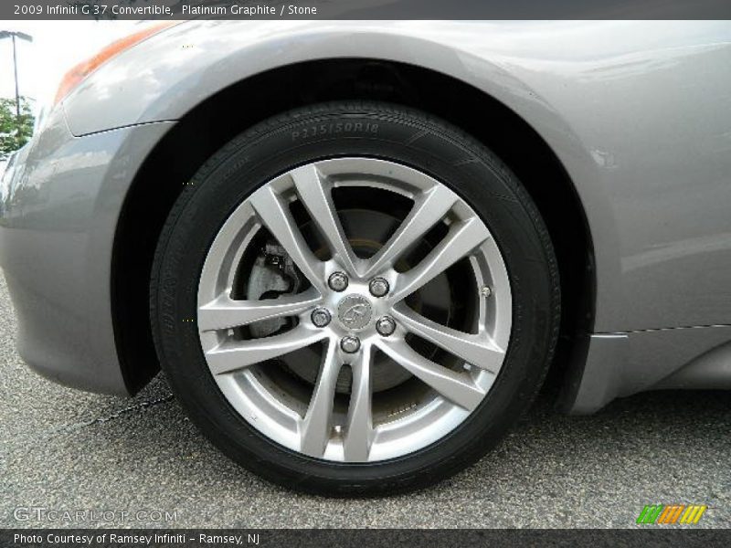 Platinum Graphite / Stone 2009 Infiniti G 37 Convertible