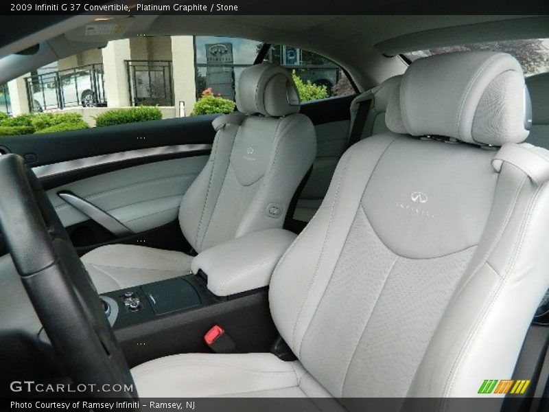 Platinum Graphite / Stone 2009 Infiniti G 37 Convertible