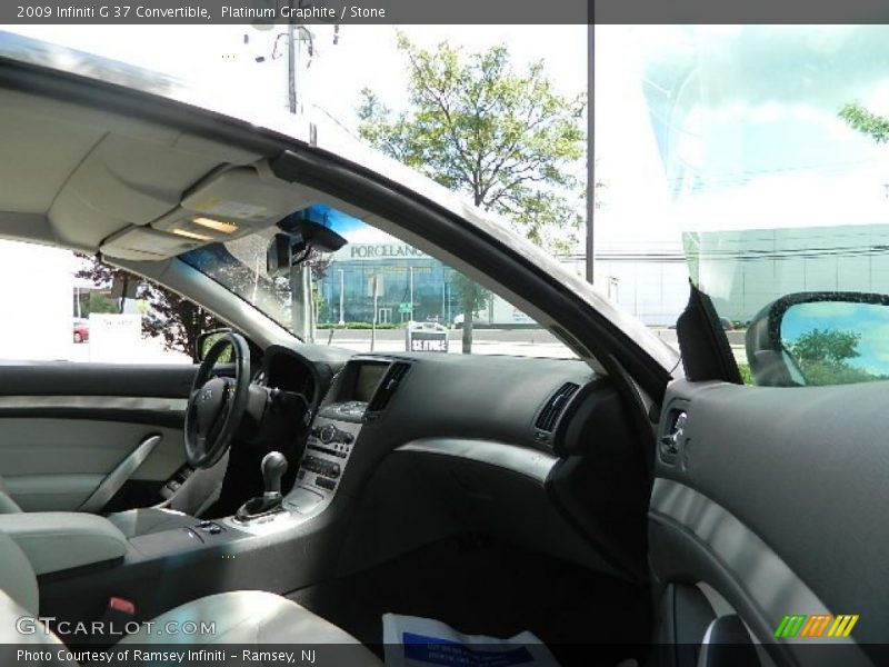 Platinum Graphite / Stone 2009 Infiniti G 37 Convertible