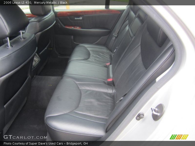 Mercury Metallic / Black 2006 Lexus LS 430