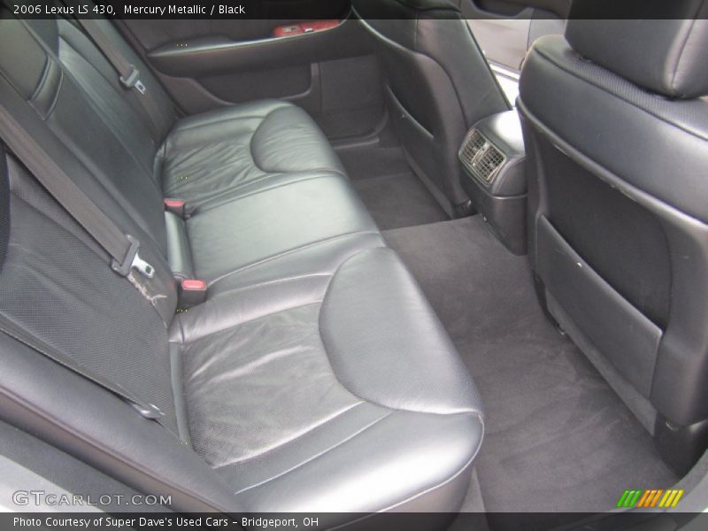 Mercury Metallic / Black 2006 Lexus LS 430