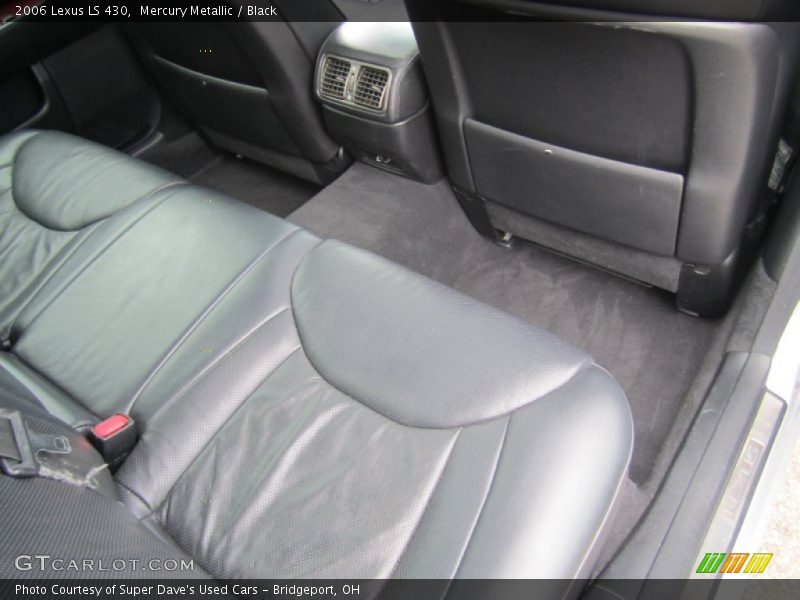 Mercury Metallic / Black 2006 Lexus LS 430