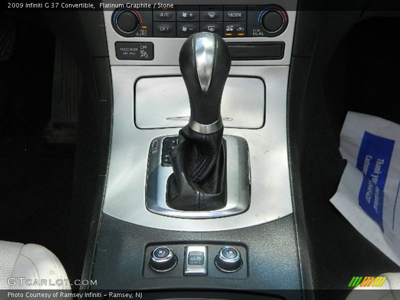 Platinum Graphite / Stone 2009 Infiniti G 37 Convertible