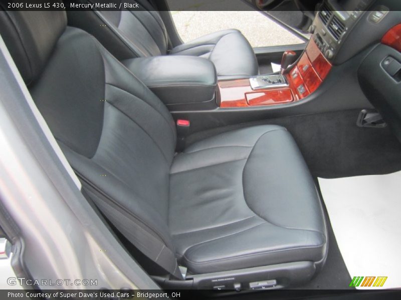 Mercury Metallic / Black 2006 Lexus LS 430