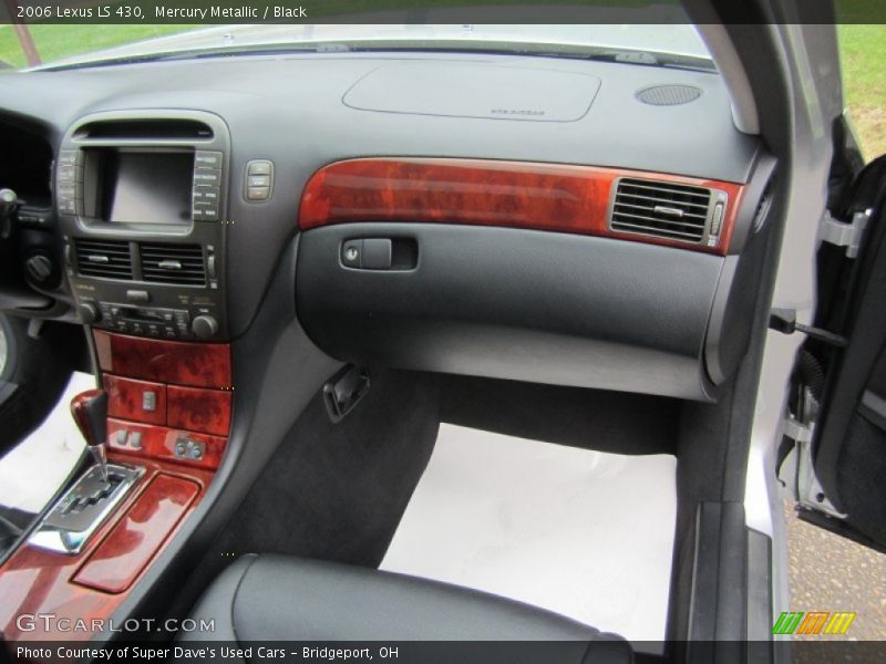 Mercury Metallic / Black 2006 Lexus LS 430