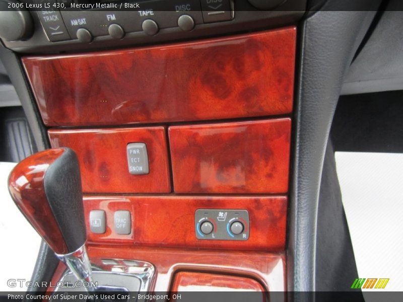 Mercury Metallic / Black 2006 Lexus LS 430