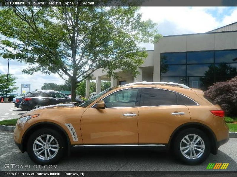  2010 FX 35 AWD Mojave Copper