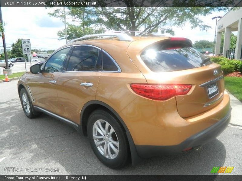 Mojave Copper / Chestnut 2010 Infiniti FX 35 AWD