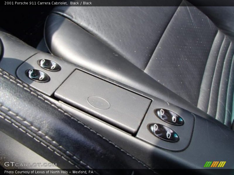 Black / Black 2001 Porsche 911 Carrera Cabriolet