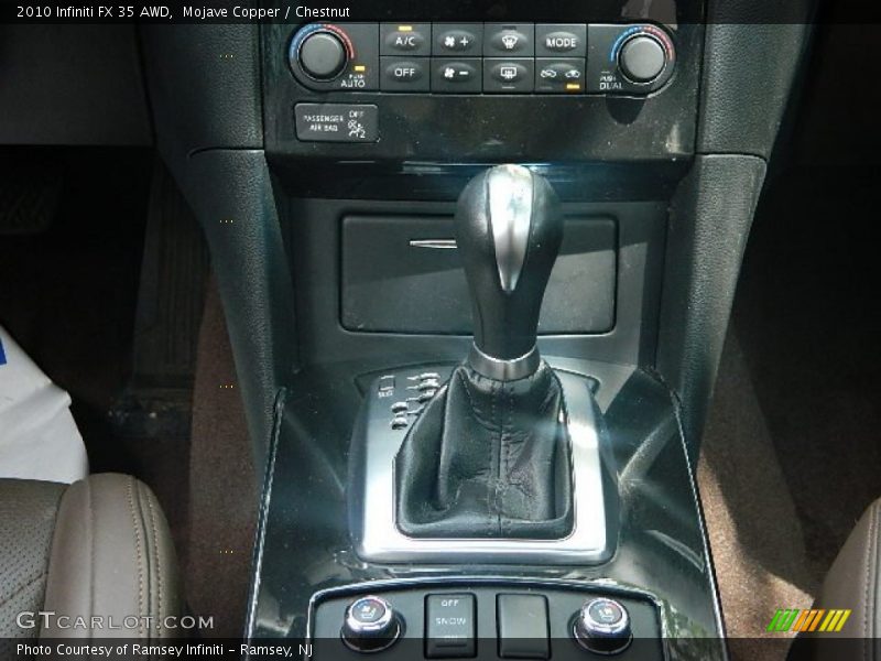  2010 FX 35 AWD 7 Speed ASC Automatic Shifter