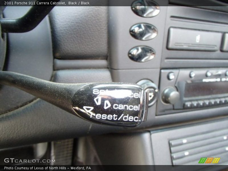 Black / Black 2001 Porsche 911 Carrera Cabriolet