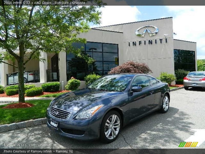 Blue Slate / Graphite 2010 Infiniti G 37 x AWD Coupe
