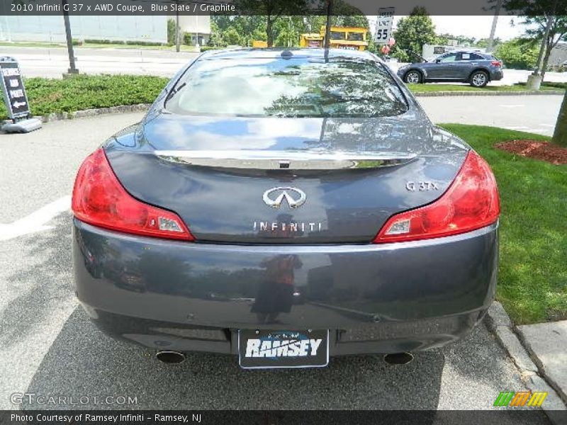 Blue Slate / Graphite 2010 Infiniti G 37 x AWD Coupe