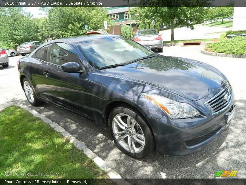 Blue Slate / Graphite 2010 Infiniti G 37 x AWD Coupe