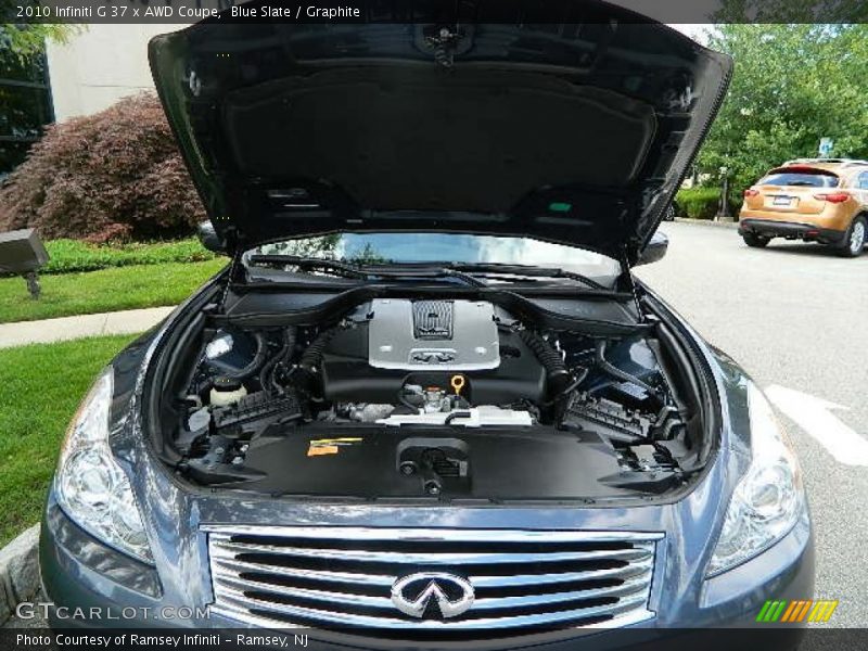 Blue Slate / Graphite 2010 Infiniti G 37 x AWD Coupe