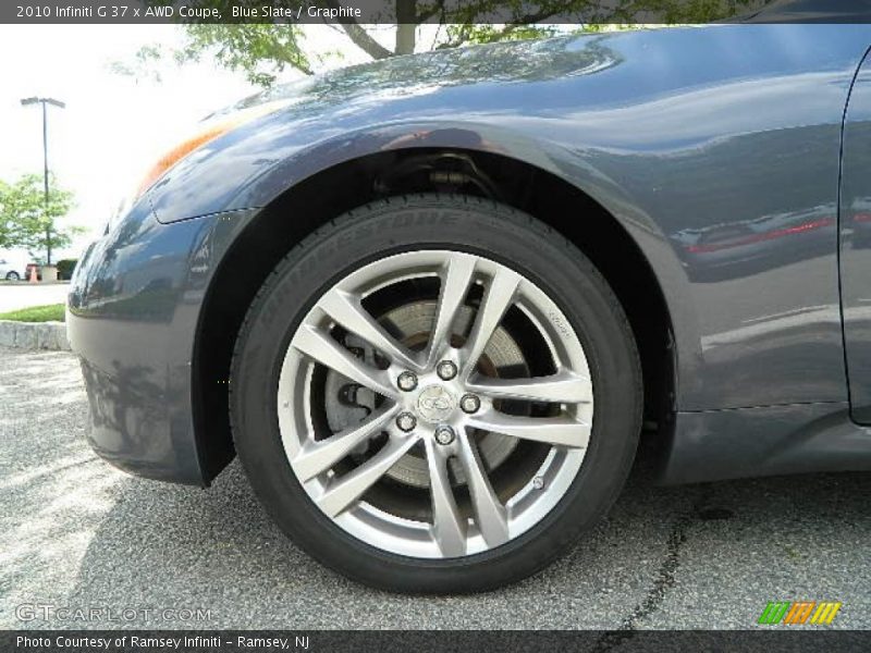 Blue Slate / Graphite 2010 Infiniti G 37 x AWD Coupe