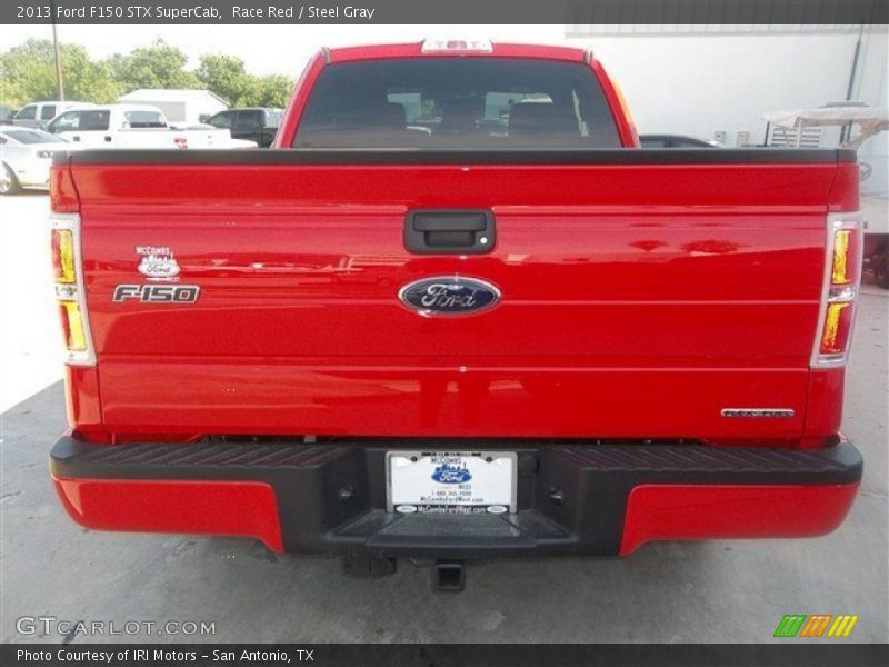 Race Red / Steel Gray 2013 Ford F150 STX SuperCab