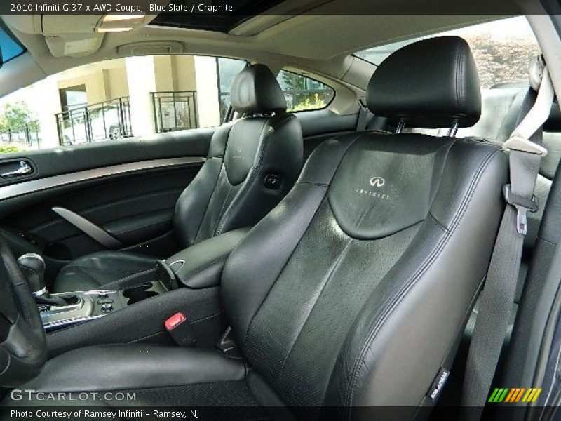 Blue Slate / Graphite 2010 Infiniti G 37 x AWD Coupe