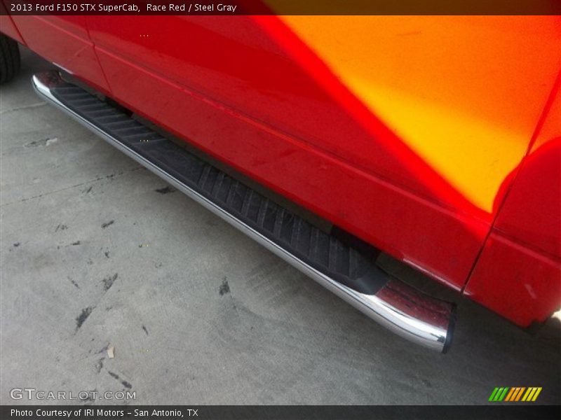 Race Red / Steel Gray 2013 Ford F150 STX SuperCab