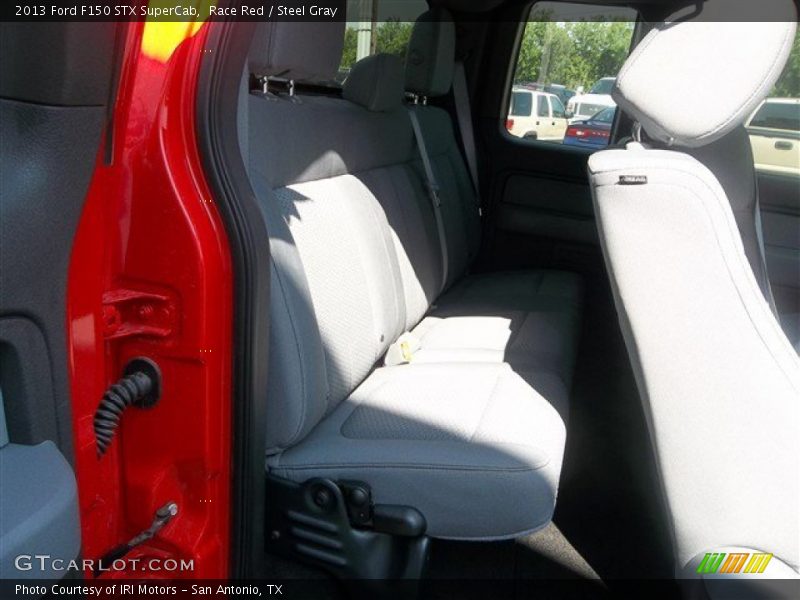 Race Red / Steel Gray 2013 Ford F150 STX SuperCab