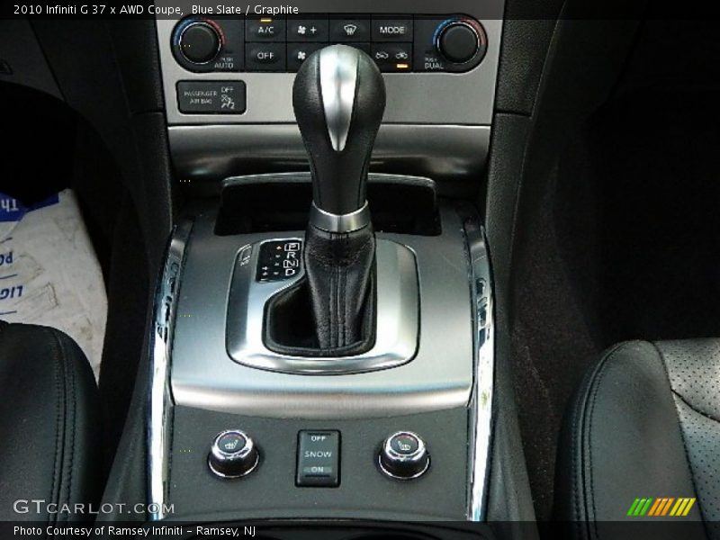 Blue Slate / Graphite 2010 Infiniti G 37 x AWD Coupe