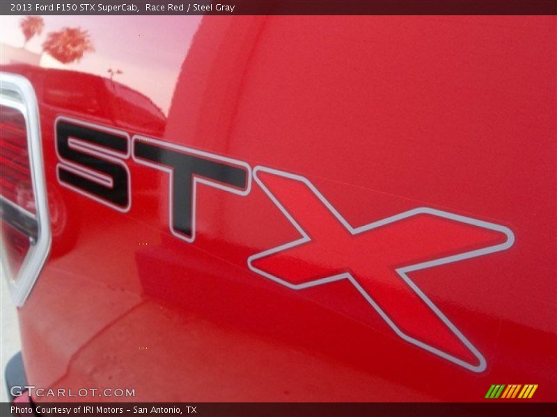 Race Red / Steel Gray 2013 Ford F150 STX SuperCab