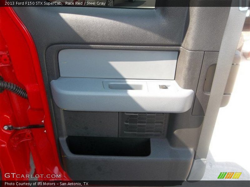 Race Red / Steel Gray 2013 Ford F150 STX SuperCab