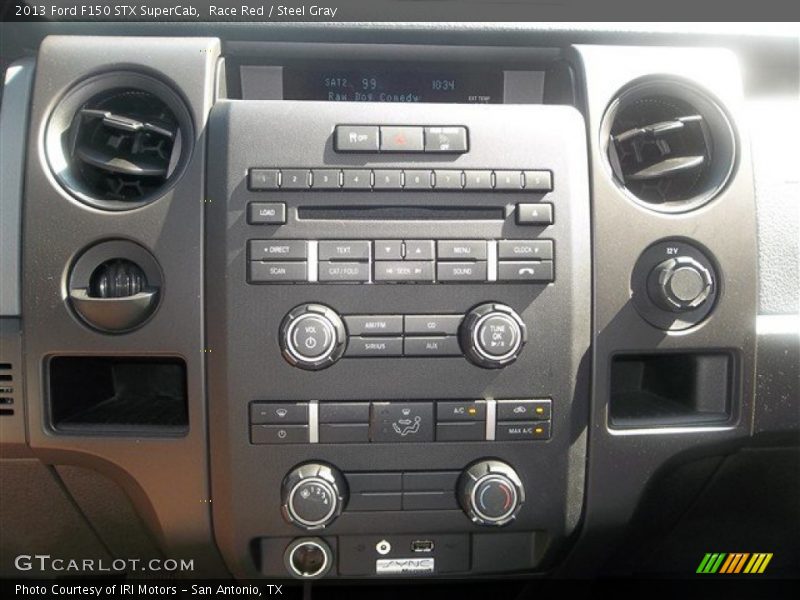 Race Red / Steel Gray 2013 Ford F150 STX SuperCab