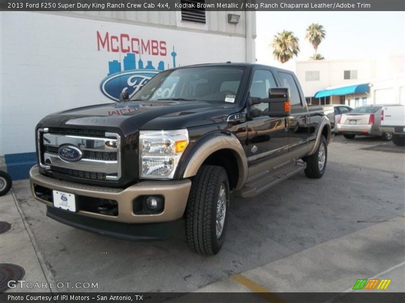 Kodiak Brown Metallic / King Ranch Chaparral Leather/Adobe Trim 2013 Ford F250 Super Duty King Ranch Crew Cab 4x4