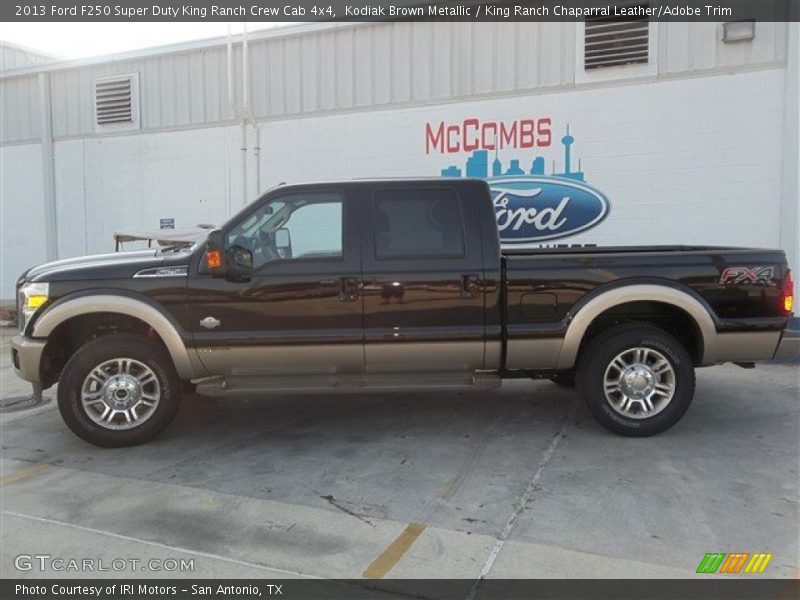 Kodiak Brown Metallic / King Ranch Chaparral Leather/Adobe Trim 2013 Ford F250 Super Duty King Ranch Crew Cab 4x4
