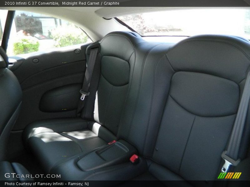 Midnight Red Garnet / Graphite 2010 Infiniti G 37 Convertible
