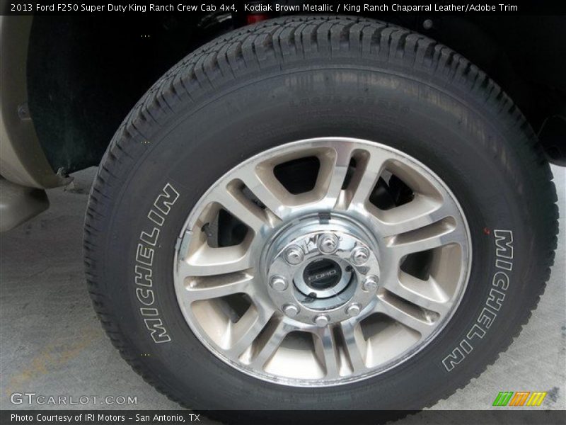 Kodiak Brown Metallic / King Ranch Chaparral Leather/Adobe Trim 2013 Ford F250 Super Duty King Ranch Crew Cab 4x4