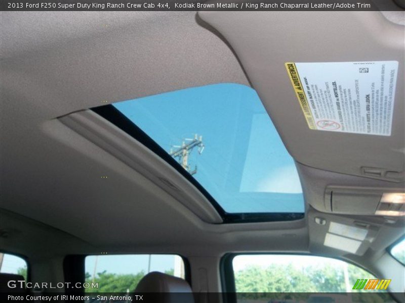Kodiak Brown Metallic / King Ranch Chaparral Leather/Adobe Trim 2013 Ford F250 Super Duty King Ranch Crew Cab 4x4