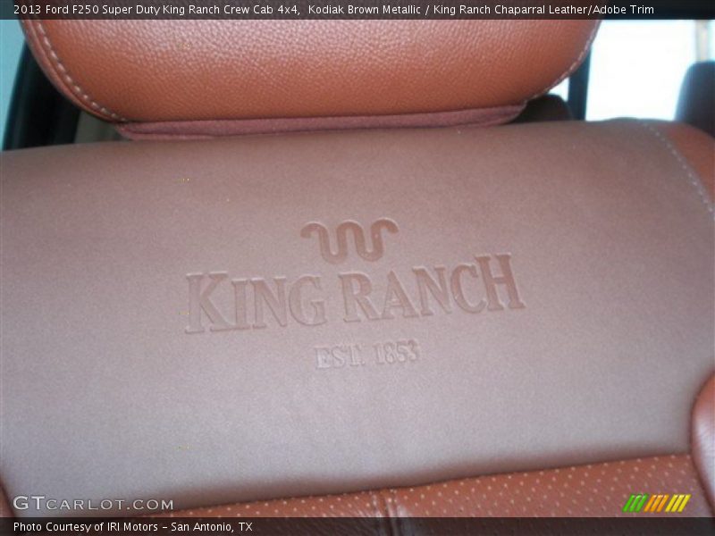 Kodiak Brown Metallic / King Ranch Chaparral Leather/Adobe Trim 2013 Ford F250 Super Duty King Ranch Crew Cab 4x4