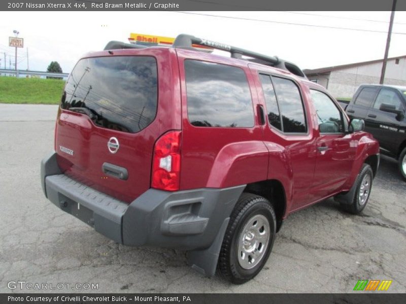 Red Brawn Metallic / Graphite 2007 Nissan Xterra X 4x4