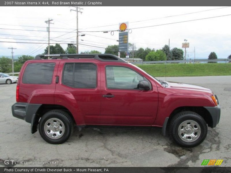 Red Brawn Metallic / Graphite 2007 Nissan Xterra X 4x4