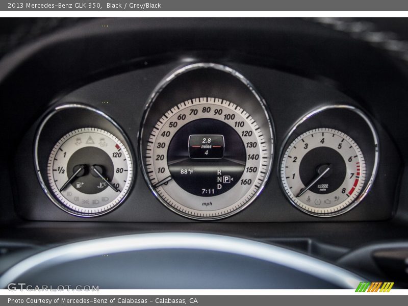 Black / Grey/Black 2013 Mercedes-Benz GLK 350