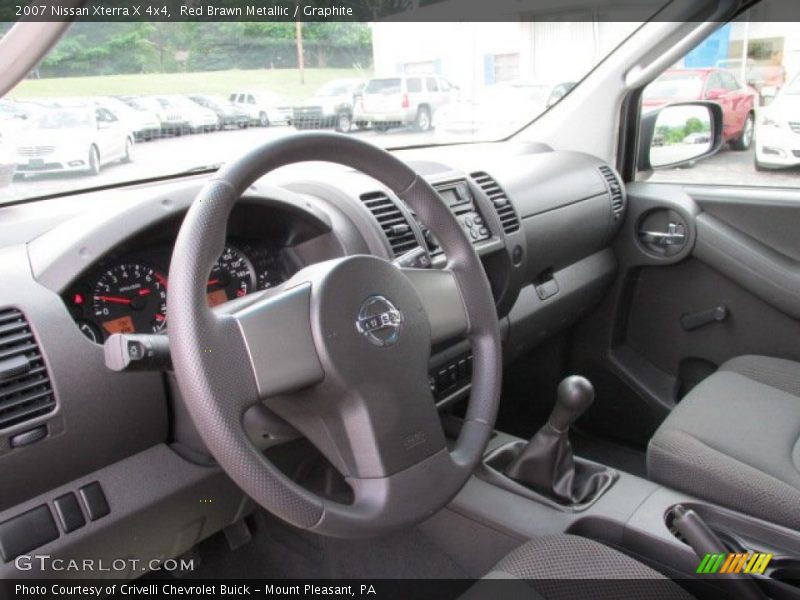 Red Brawn Metallic / Graphite 2007 Nissan Xterra X 4x4
