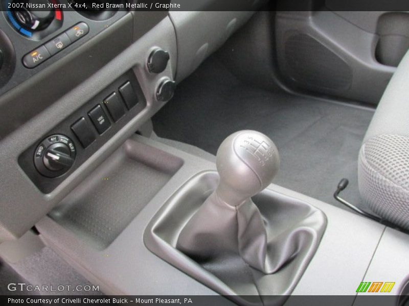 Red Brawn Metallic / Graphite 2007 Nissan Xterra X 4x4