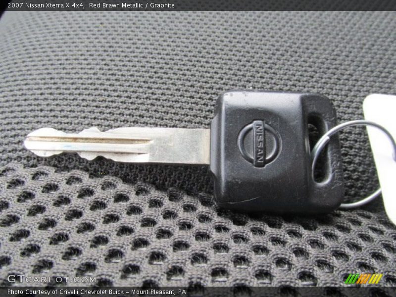 Red Brawn Metallic / Graphite 2007 Nissan Xterra X 4x4