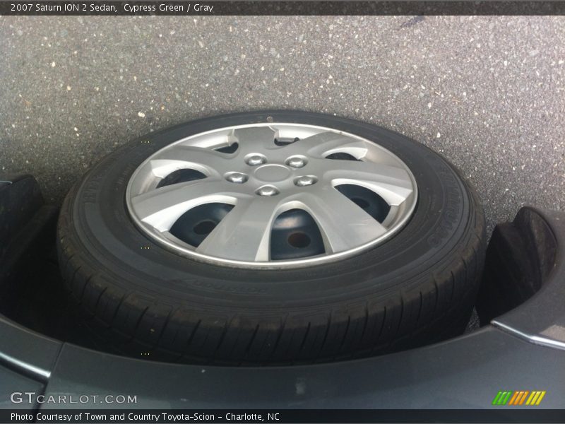 Cypress Green / Gray 2007 Saturn ION 2 Sedan