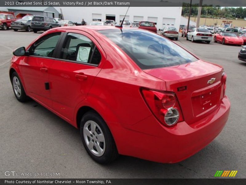  2013 Sonic LS Sedan Victory Red